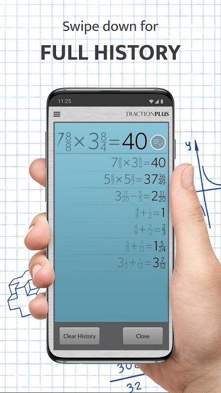 Fraction Calculator Plus - screenshot 2