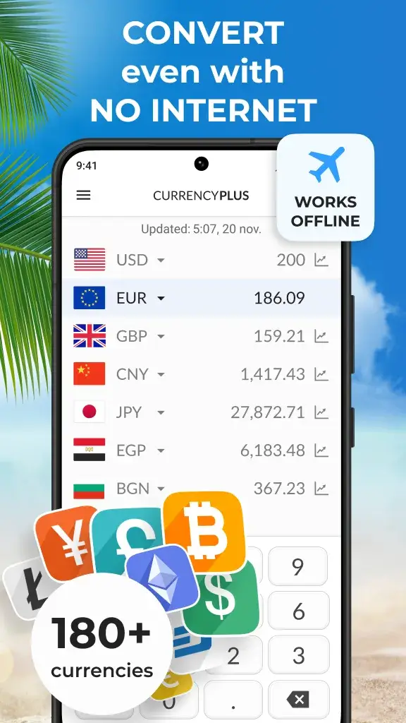 Currency Converter Plus - screenshot 1