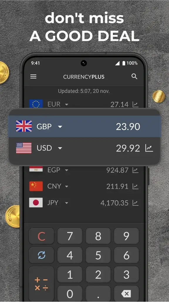 Currency Converter Plus - screenshot 3