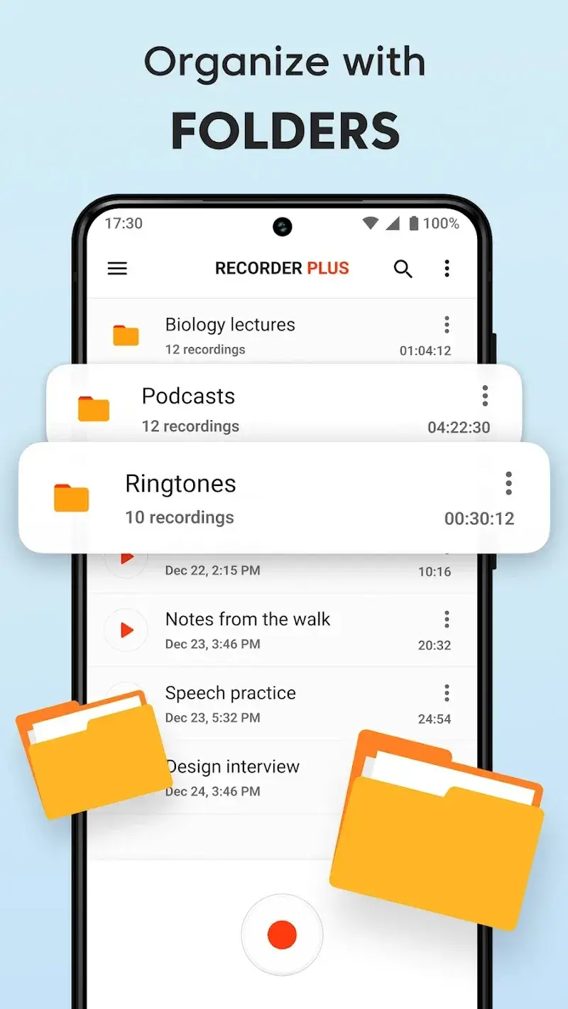 Sound Recorder Plus Voice Rec - screenshot 6