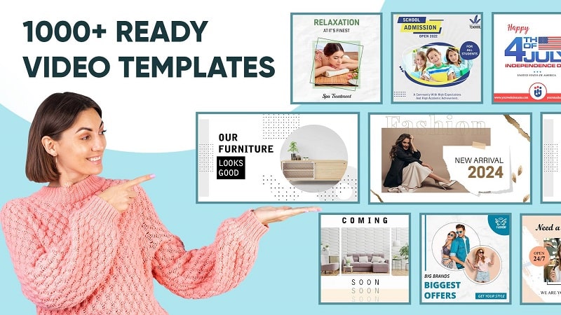 Marketing Video Maker Ad Maker APK - app icon