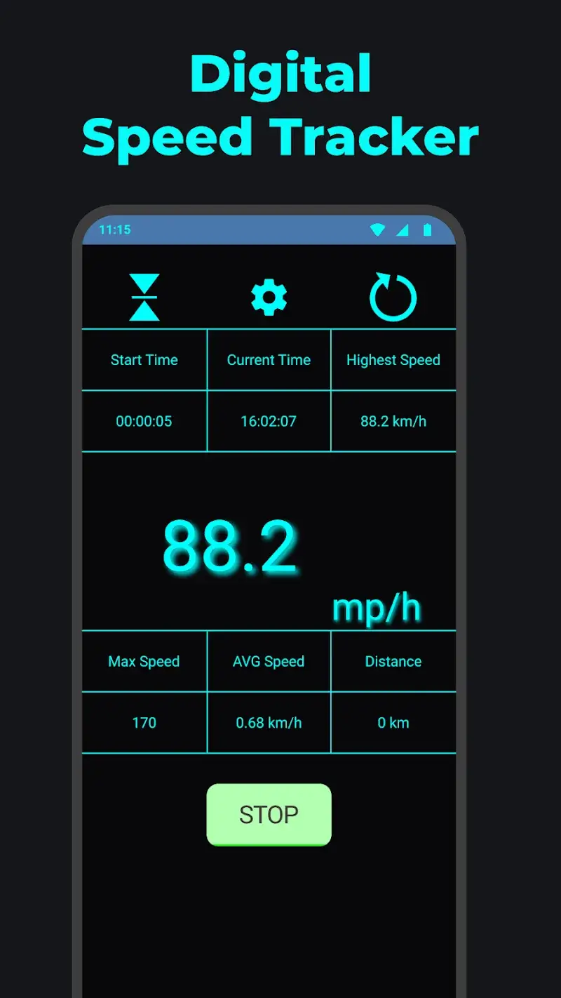 Speedometer GPS Speed Tracker - screenshot 2
