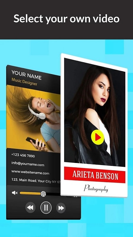 Video Card Maker APK - screenshot 4