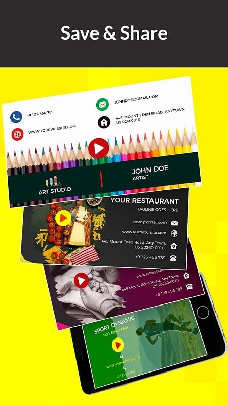 Video Card Maker APK - screenshot 5