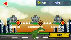 Jurassic Dinosaur: City rampage - screenshot 3