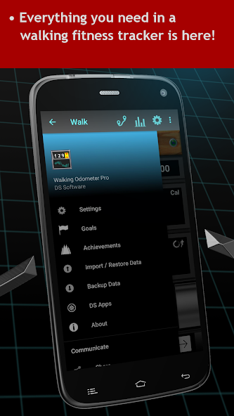Walking Odometer Pro - screenshot 3