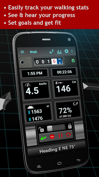Walking Odometer Pro - screenshot 4