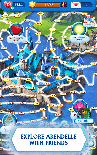 Disney Frozen Free Fall Games - screenshot 17