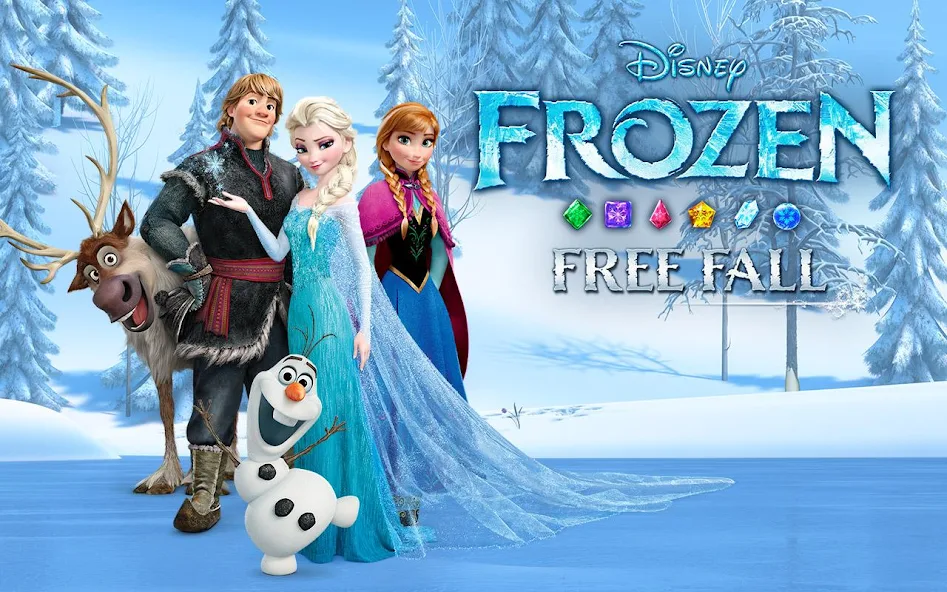 Disney Frozen Free Fall Games - screenshot 18