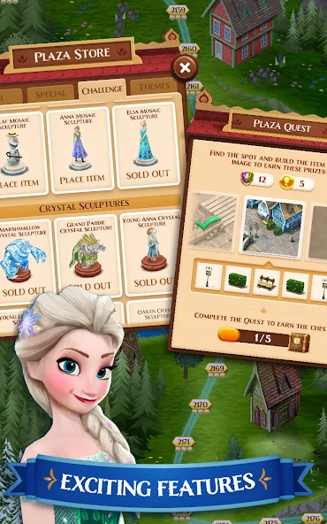 Disney Frozen Free Fall Games - screenshot 2