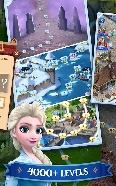 Disney Frozen Free Fall Games - screenshot 3