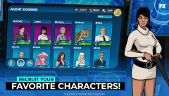 Archer: Danger Phone - Official Idle Game - screenshot 1