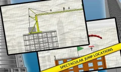Stickman Base Jumper - screenshot 1