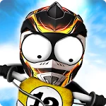 Stickman Downhill Motocross MOD APK icon