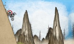 Stickman Downhill Motocross - screenshot 2