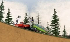 Stickman Downhill Motocross - screenshot 3