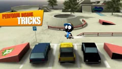 Stickman Skate Battle - screenshot 2