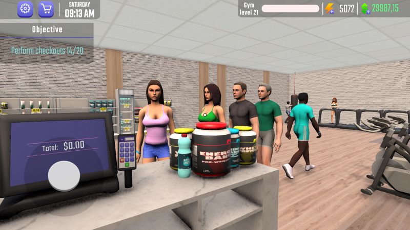 Fitness Gym Simulator Fit 3D - screenshot 5