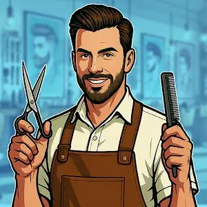 Hair Salon Simulator 3D MOD APK icon