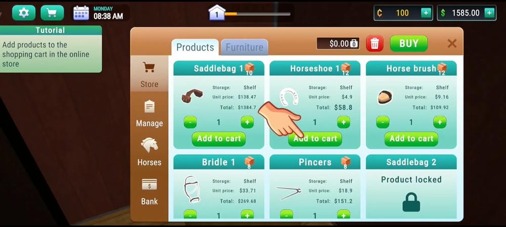 Horse Shop Simulator APK - screenshot 2