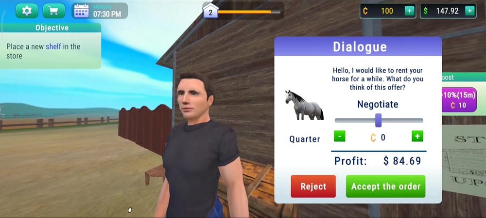 Horse Shop Simulator APK - screenshot 4