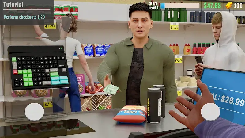 Supermarket Manager Simulator - screenshot 1