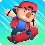Tap Skaters - Downhill Skateboard Racing MOD APK icon