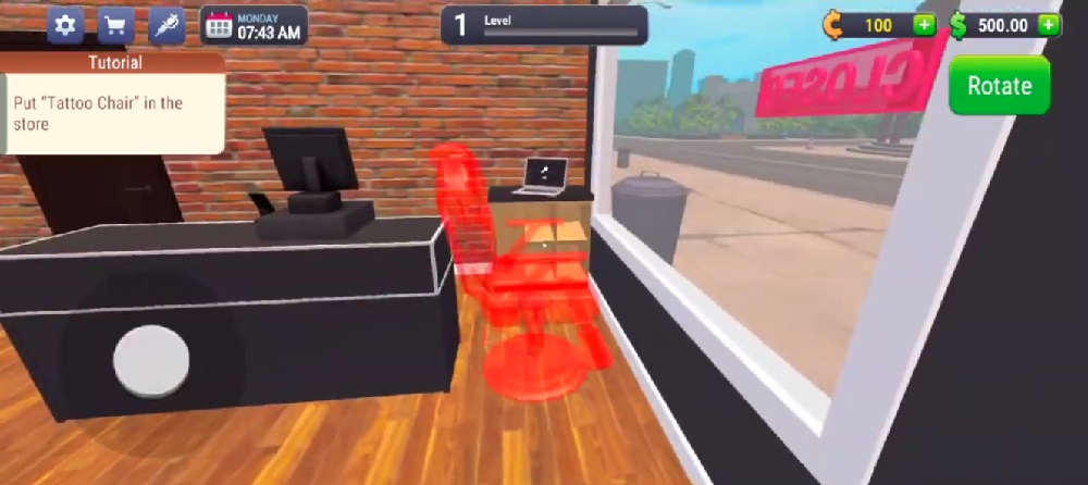 Tattoo Studio Simulator APK - screenshot 1