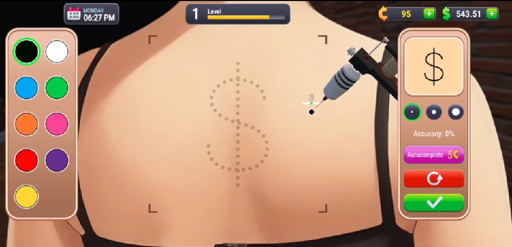 Tattoo Studio Simulator APK - screenshot 4