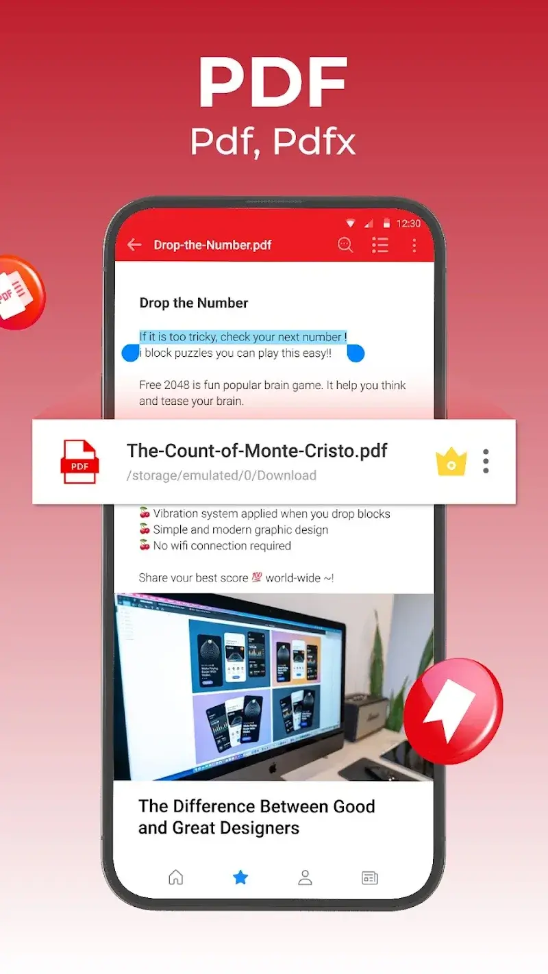 Office Word Reader Docx Viewer - screenshot 3