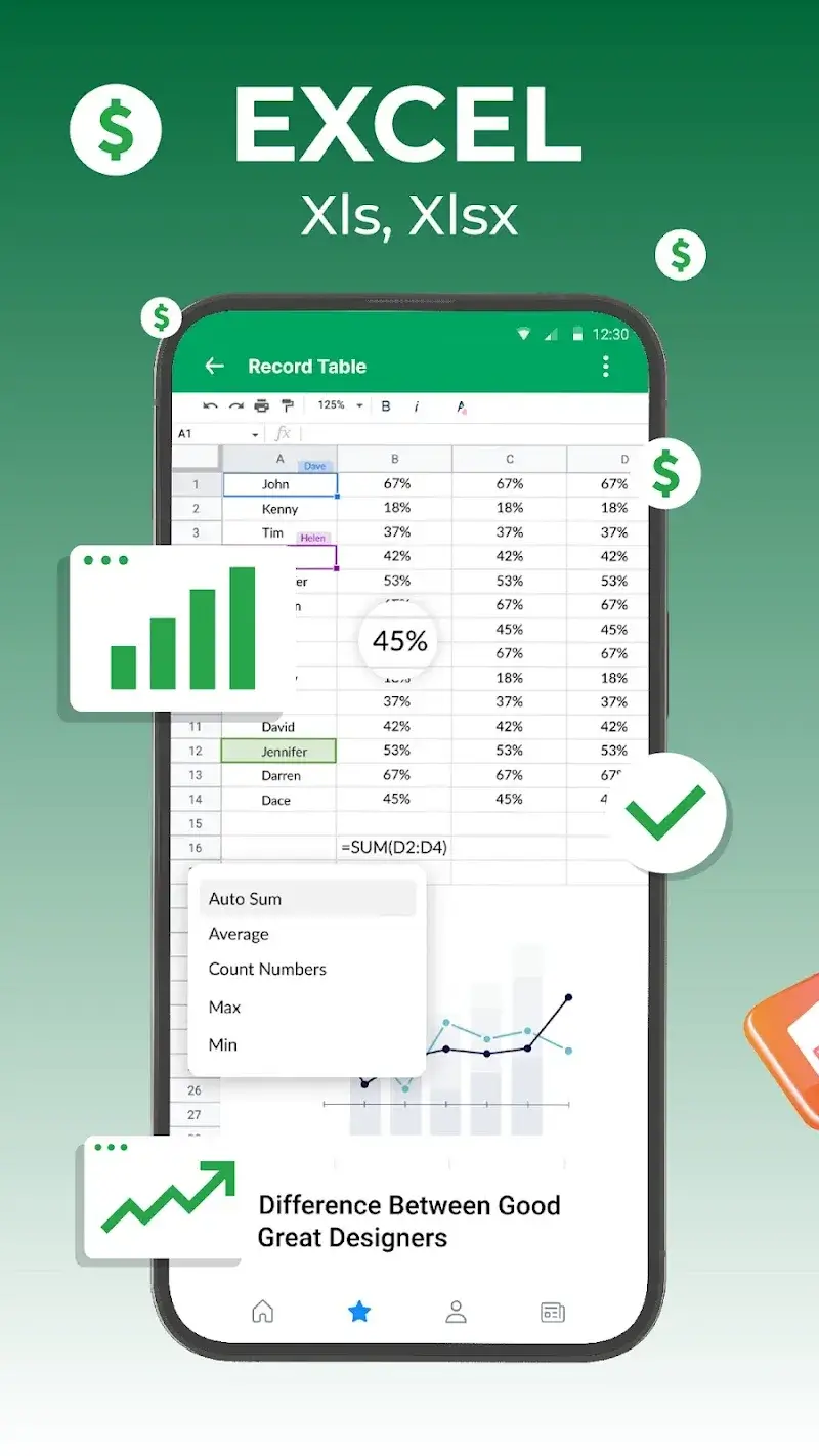 Office Word Reader Docx Viewer - screenshot 4