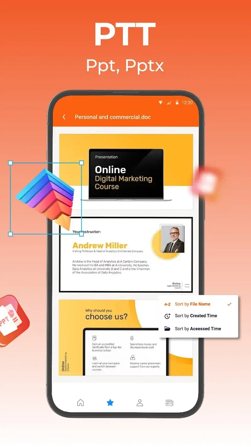 Office Word Reader Docx Viewer - screenshot 5