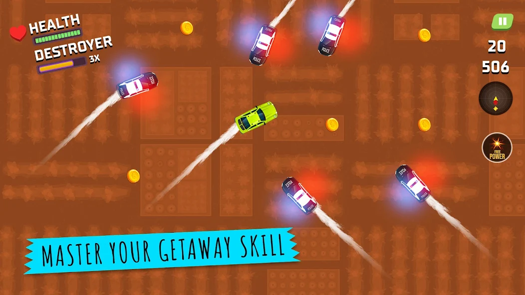 Dodge Police: Dodging Car Game - screenshot 11