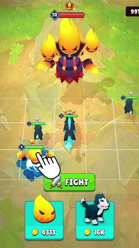 Merge Battle Tactics APK - screenshot 1