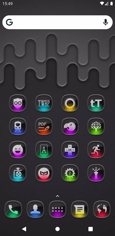 Domka icon pack APK - screenshot 1