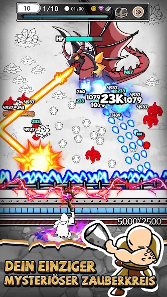 Doodle Magic: Wizard vs Slime - screenshot 10