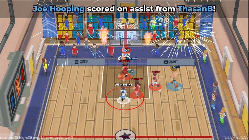 Basketball Rift Multiplayer APK - screenshot 1