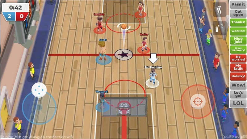 Basketball Rift Multiplayer APK - screenshot 2