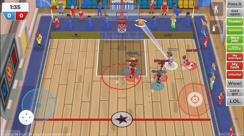Basketball Rift Multiplayer APK - screenshot 3