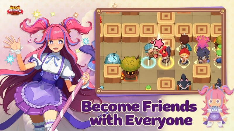 We Are Friends: Puzzle RPG - screenshot 4