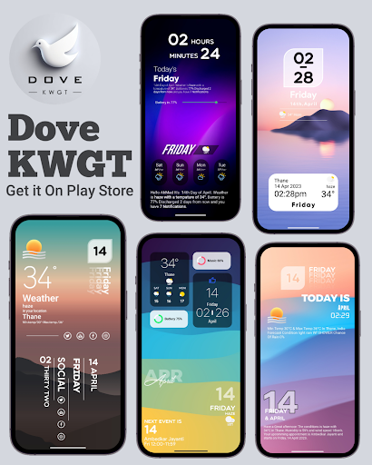 Dove KWGT - screenshot 4
