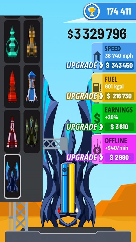 Rocket Sky! APK - screenshot 3