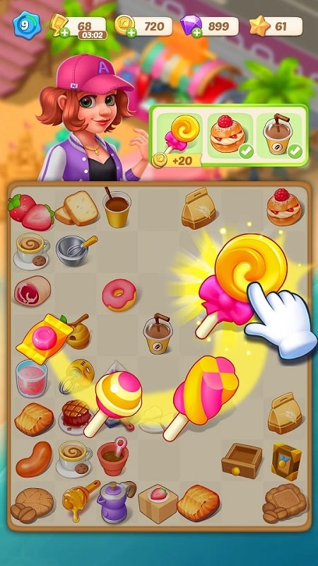 Happy Merge Cafe APK - screenshot 2