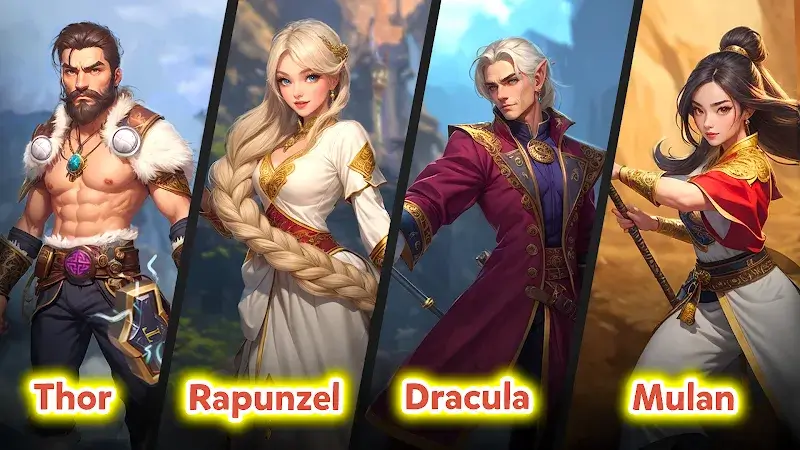 Tales & Dragons Merge Puzzle - screenshot 5