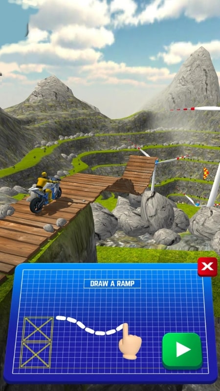 Draw Ramp Jumping APK - screenshot 3