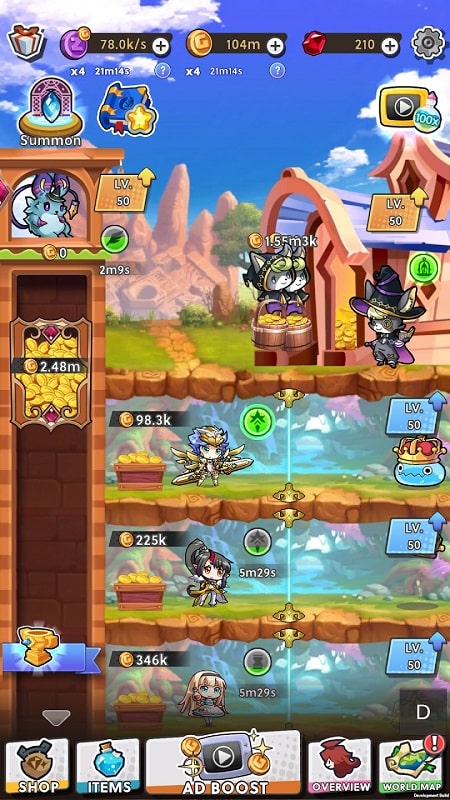 Idle RPG Tower APK - screenshot 3