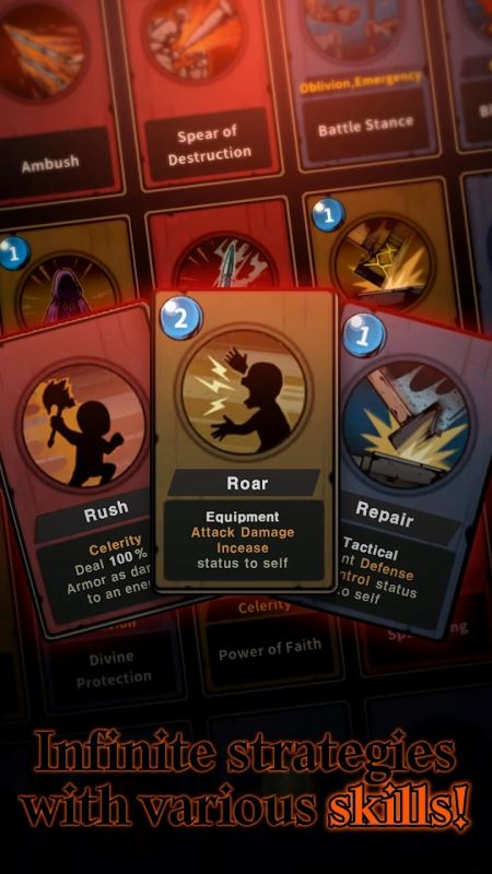 Titan Slayer Deckbuilding RPG APK - screenshot 2