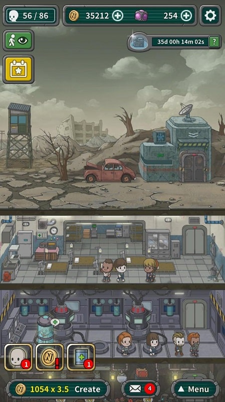 Underworld The Shelter APK - screenshot 4