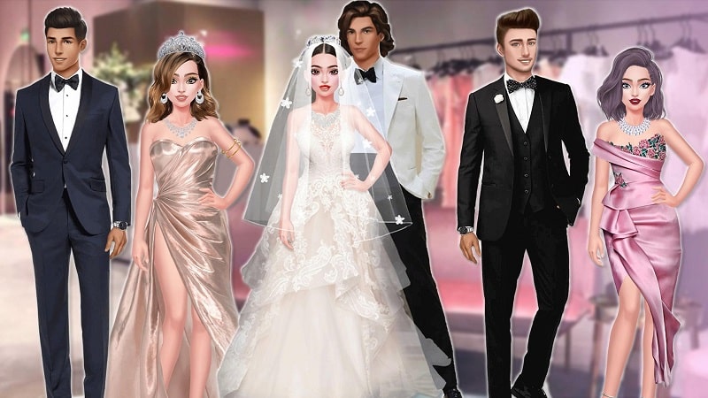 Vlinder Fashion Queen Dress Up APK - app icon