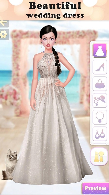 Vlinder Fashion Queen Dress Up APK - screenshot 1